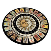 Taro Kortos Astrologija Švytuoklės Kilimėlis Pelės Kilimėlis Tarot Kortos Neslystantis Guminis Kilimėlis Altoriai Taro Kortų Kilimėlis vakarėliui Stalo Žaidimui 15 gray