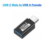 USB 3.0 prailginimo adapteris 10Gbps USB C tipo moteriška jungtis PC kompiuteriui, telefonui, USB C tipo nuo tėviškos iki moteriškos lyties prailginimo kištuko keitiklis C M to A F