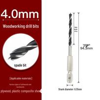 Hex Shank Woodworking Countersink Drill Bit Set for Wood