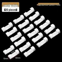 Punch-Free Self-Adhesive Cable Organizer: Wall-Mounted Cable Management Clip for Data and Network Cables.