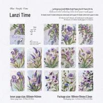 Momo Retro Embossed Journal: Plant Paper Flowers & Grass Love Letter DIY Background Base