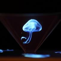 31GJ Holografinis projektorius Piramidė Mobilusis išmanusis telefonas Holografinis ekranas Stovai Projektorius Universalus China Mainland