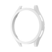 Laikrodžio dėklas, skirtas Samsung Galaxy Watch 4 40mm 44mm 42mm 46mm 45mm, PC matinio paviršiaus visapusiškai apsaugantis buferio korpusas Watch5/5Pro Galaxy Watch 4 40mm balta
