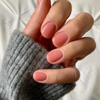 24pcs Manicure DIY Press on Nails French False Nails Pure Color Short JP2173