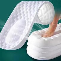 Sportinių batų vidpadžiai Super Minkštas bėgimo vidpadis pėdoms Amortizacija Krepšeliai Batų pado arkos atraminiai ortopediniai įdėklai 35-36/1Pair balta