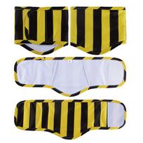 Plaunamos šunų patinų sauskelnės kelnaitės ir apsauginis diržas nuo priekabiavimo S (Waist 25-35cm, Weight 25g)