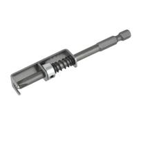 Spyruoklinis atsuktuvo spaustukas, Anti-drop spyruoklinio laikiklio dizainas, Ergonominis užrakto mechanizmas vienos rankos operacijai, Įrankio priedas 1 piece gray