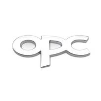 1 vnt. OPC linijos emblema Priekinės grotelių ženklelis Galiniai lipdukai Logotipas Opel Astra j g Insignia Corsa d Vectra c Zafira a Automobilio priedai gray