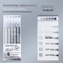 Blue Fruit Planner Pen - New Natural Forest Colors for Students & Children, Stackable & Ideal for Drawing and Doodling 0.6mm