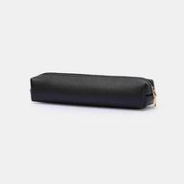 Fashion Pu Leather Pen Bag Water Dirt-Proof Storage Bag Large Capacity Pencil Case Simple Stationery Box A1