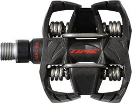 TIME ATAC MX 8 Mountain Bike MTB Enduro Clipless Pedals (Weight 182g/pedal, Black, T2GV010) juoda