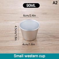 1PC Pudding Cup Molds Mini Fluted Cake Pans Non-Stick Jelly Molds Fast Heat-Up Aluminum Alloy Baking Mold A2