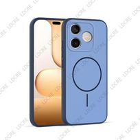 For Honor 600 Lite TPU Case For Honor 600e 5G Case Dual Color Shockproof Protective Cover For Honor 600 Lite Honor 600e 5G Non-magnetic&For Honor 600 Lite mėlyna