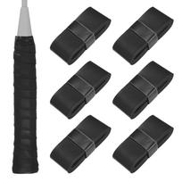 M METERXITY 6 Pack Tennis Racket Grabbing Tape PU Tennis juoda
