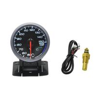 Dragon 60mm Stepper Motor Car Water Temp Gauge Temperature Meter Warning Function For 40-140 Celsius Water Temp Gauge