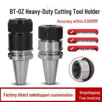 OZ BT30/40/50 End Mill Holder - Heavy Duty CNC High-Speed Machining Tool Holder MT2-OZ25, High-Speed Steel, Non-Coated
