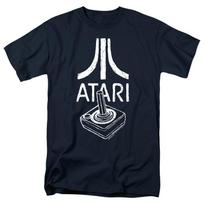 Atari - Joystick Logo #2 -  Unisex Short Sleeve Children's T-shirt - Blue 150