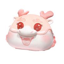 Dragon Year Cartoon Plush Pillow Blanket Versatile And Cozy Pillows