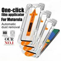 3 vnt. Anti-Spy Vienu paspaudimu Automatinio dulkių šalinimo Grūdintas stiklas Ekrano apsauga Motorola Signature Edge 70 Fusion+ 60Pro G87/77/67 1PCS&Motorola Edge 50 Ultra