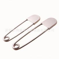 127mm Large Safety Pins - Storage, Decoration & Accessories with Metal Head Logo 127*27*3.1mm white