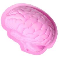 Body Parts Human Brain Cake Mould Human Brain Shape Brain Silicone Mold DIY   Candy rožinė