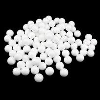 100vnt balti modeliuojantys Craft polistireninio putplasčio rutuliai 27mm 27mm white
