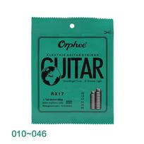 6 vnt./komplektas Gitaros styga 010-046 Nikeliuotos plieno gitaros stygos Puikus ryškus tonas 010-046
