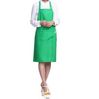 Prijuostė Plain Unisex Cooking Maitinimo darbo Prijuostė Tabard Twin Double Pocket 07
