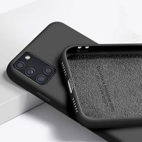 Skysto silikono dėklas, skirtas Samsung Galaxy A51 A71 A50 A53 A13 M31 M31S M51 M21 A12 A21S A32 A22 S21 S20 FE S22 Note 20 Ultra 10 S8 S9 S10 Plus dangtelis Samsung A71 A715 juoda