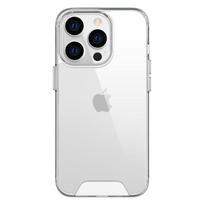 Skirta iPhone 11 12 mini 13 14 Pro Max 6 7 8 Plus X Xs Max Xr Space Permatomas dangtelis Buferis Didelio kietumo akrilo skaidrus telefono dėklas For iPhone 15 skaidri