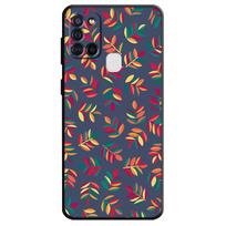 Gėlių Lapų Telefono Dėklas Samsung Galaxy M51 M31 M13 M32 5g M33 M12 M52 M22 M23 M30s M01 M21 M31 Juodas Minkštas Galinis Dangtelis Samsung M30s blue