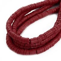 350 vnt 6 mm daugiaspalvių polimerinių molinių dribsnių karoliukai papuošalams gaminti apyrankės karoliai žavesio dekoravimui 6*1mm about 350pcs