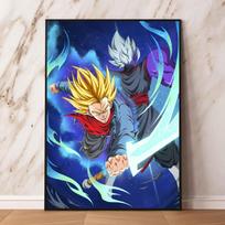 Canvas Poster Decorative Gift Dragon Ball Carot Modern Living Room Hanging Picture 21cm×30cm NoFrame
