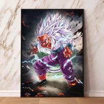 Spausdinti Son Goku KaKarot 'Cuadros' Geriausios dovanos vaikams ant drobės Šeimos kambariui 21cm×30cm NoFrame