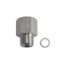 LS pagrindinis adapterio rinkinys variklio alyvos ir aušinimo skysčio jutiklis M16 1.5 adapteris prie 18 NPT visoms GM LS serijoms sidabras