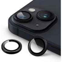 Kameros objektyvo apsauga, skirta iPhone 15 Pro Max 14 Plus 13 iPhone15 14Pro 15Pro 15Plus grūdinto stiklo apsauginis dangtelis For iPhone 14 juoda