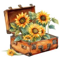 T765#Saulėgrąžų sienų lipdukas Vaikų kambario fonas Namų dekoravimas Svetainės tapetai Juokingi lipdukai A-30x27.6cm-PET