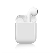 TWS Inpods12 Wireless Bluetooth 5.0 Ausinės Sportinės ausinės Ausinės HIFI stereofoninės muzikos ausų kištukai Jutiklinis valdymas ausinėse, skirtose iPhone Android balta