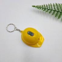 Mini LED šalmo alaus butelių atidarytuvas virtuvės įrankis priedai raktų pakabukas pakabukas geltona