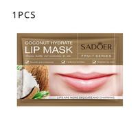 SADOER Coconut Moisture Repair Lip Mask Improve Dry Autumn/Winter Lip Mask 1pcs