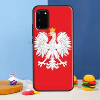 Poland Polish Flag For Samsung Galaxy S21 S22 Ultra S20 FE Note 20 Ultra S8 S9 S10 Note 10 Plus Phone Case Galaxy S20 FE red
