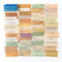 100 lapų Vintažinis Anglų Poezijos Palaiminimo Dekoratyvinis Medžiaginis Popierius Koliažo Fono Popierius Scrapbooking Dienoraštis Etiketė Planuotojas