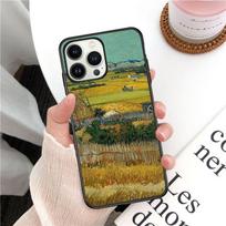 soft funda Van Gogh Oil Painting Phone Cover For iphone 14pro 11pro 12 13pro max 5s 6s xs 7 8plus SE xr 12mini Coque Cases Iphone 5 5S black