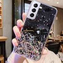 Prabangus Bling Blizgučių Telefono dėklas SAMSUNG S21 FE PLUS Ultra S 21 G991 G996 G998 galinis dangtelis Galaxy S21PLUS S21 Fan Edition For Samsung G9960 juoda