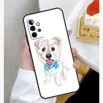 Maltos Vakarų Škotijos terjero šuns dėklas Samsung Galaxy A54 A34 A14 A15 A35 A55 A52 A32 A12 A51 A71 A33 A23 A13 A53 Coque Samsung A25