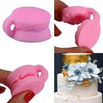 Silikono 3D rožių gėlių fondant tortas šokoladinis Sugarcraft formavimo įrankiai