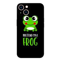 Black tpu Case For Samsung galaxy S6 s7 s8 s9 plus back cover Kawaii Frog Mushroom Samsung S6 edge green
