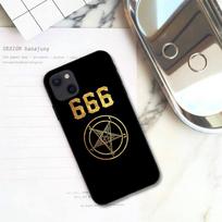 Pentagram 666 Demonic Satanic telefono dėklas, skirtas iPhone 11 12 Mini 13 14 15 Pro XS Max X Plus SE XR Shell iPhone13
