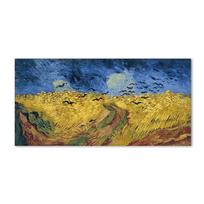 Van Gogo Kviečių laukas su varnos Pasaulyje žinomo paveikslo reprodukcijos Ant sienos meno drobės spaudiniai Kraštovaizdžio paveikslas Cuadros dekoras 20x40cm No Framed