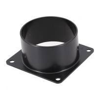 75–120 mm ABS sieninio flanšo jungtis ventiliacijos vamzdžių oro kanalų prijungimui 75mm